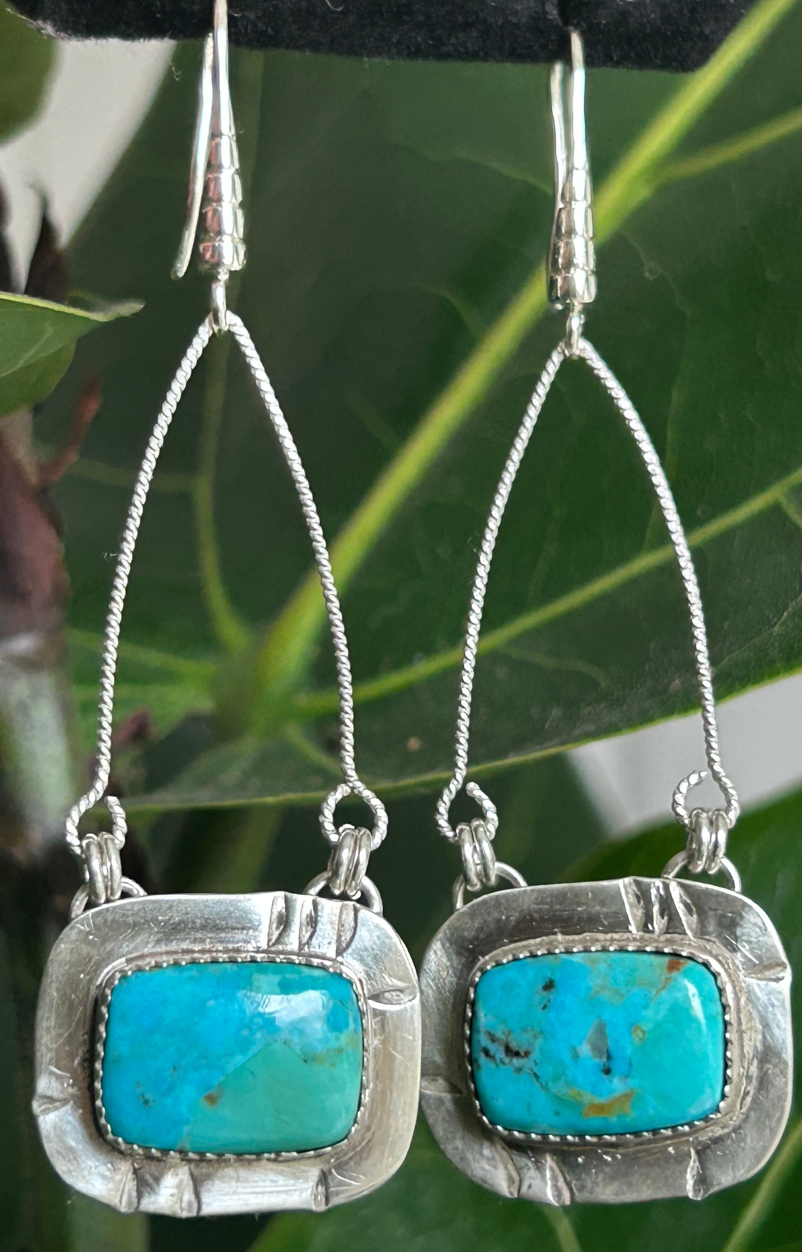 Turquoise Swing Earrings