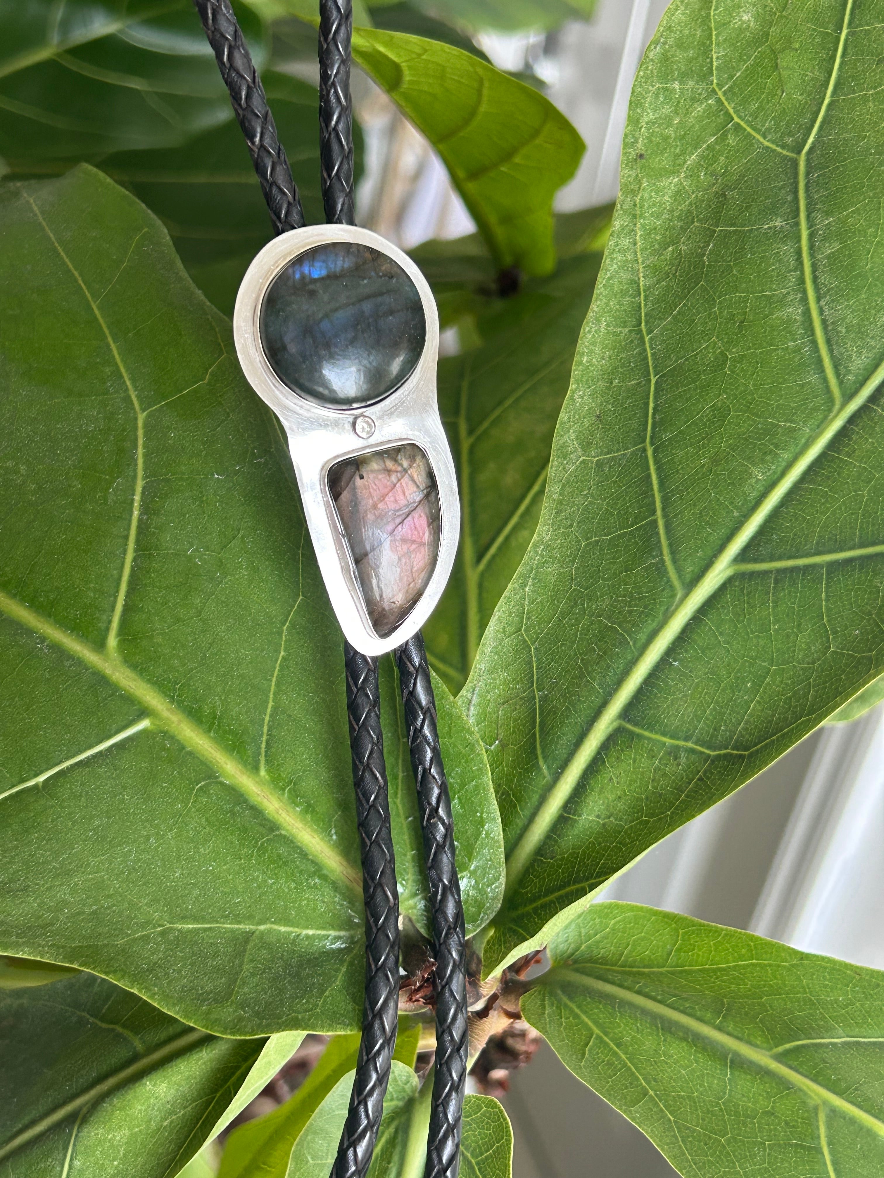Double Labradorite Bolo