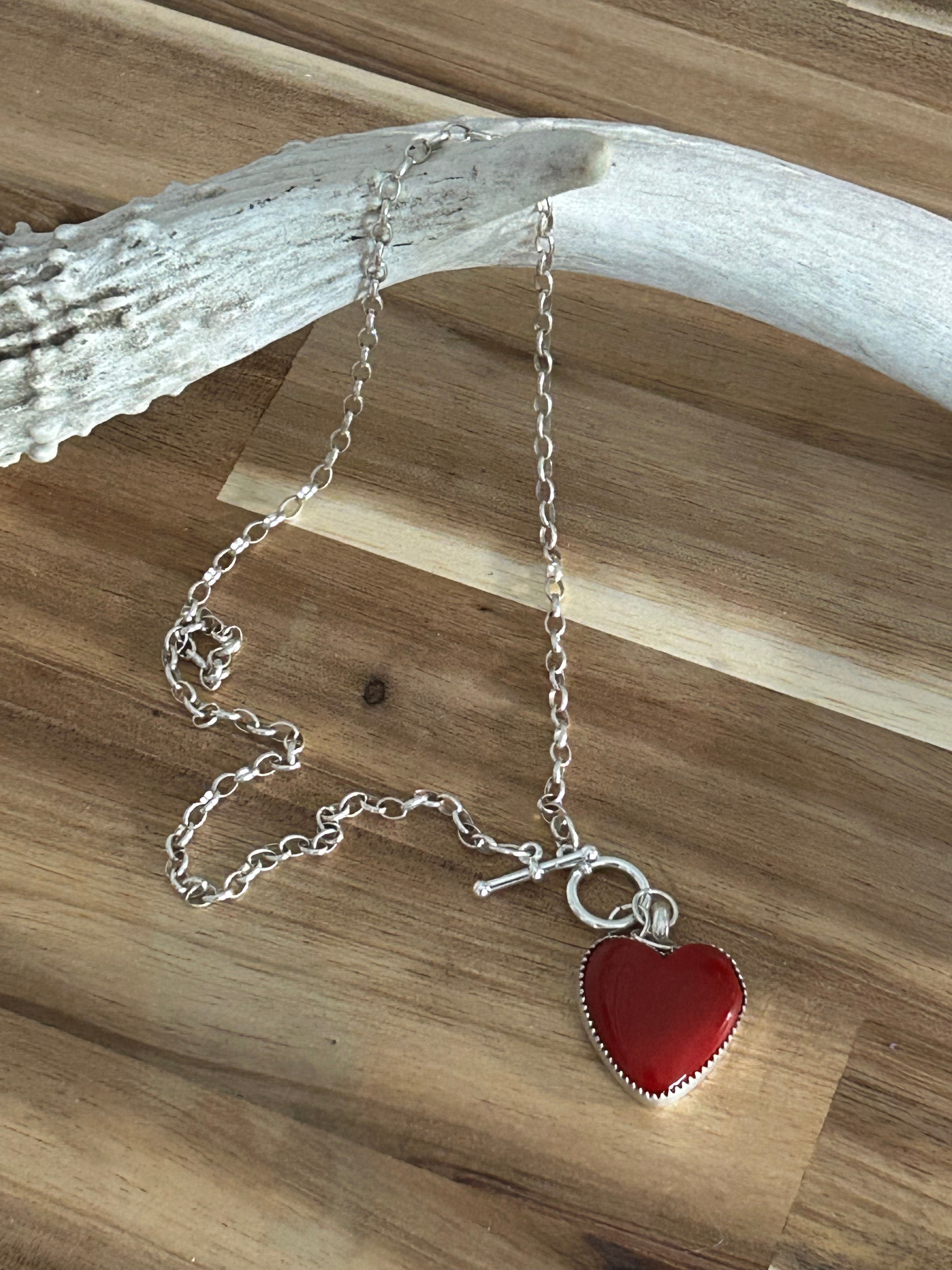 Rosarita Heart Pendant Necklace