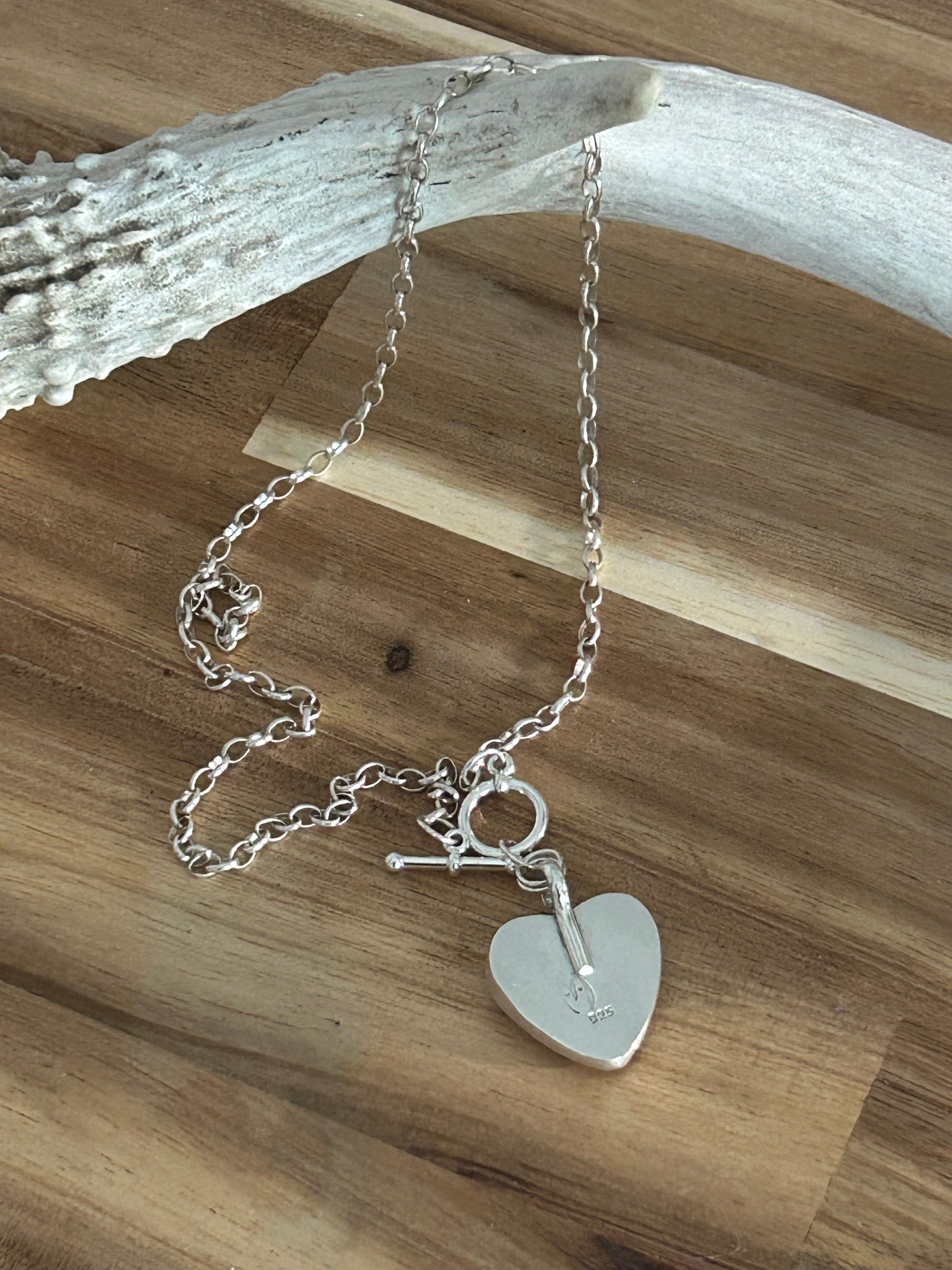 Rosarita Heart Pendant Necklace