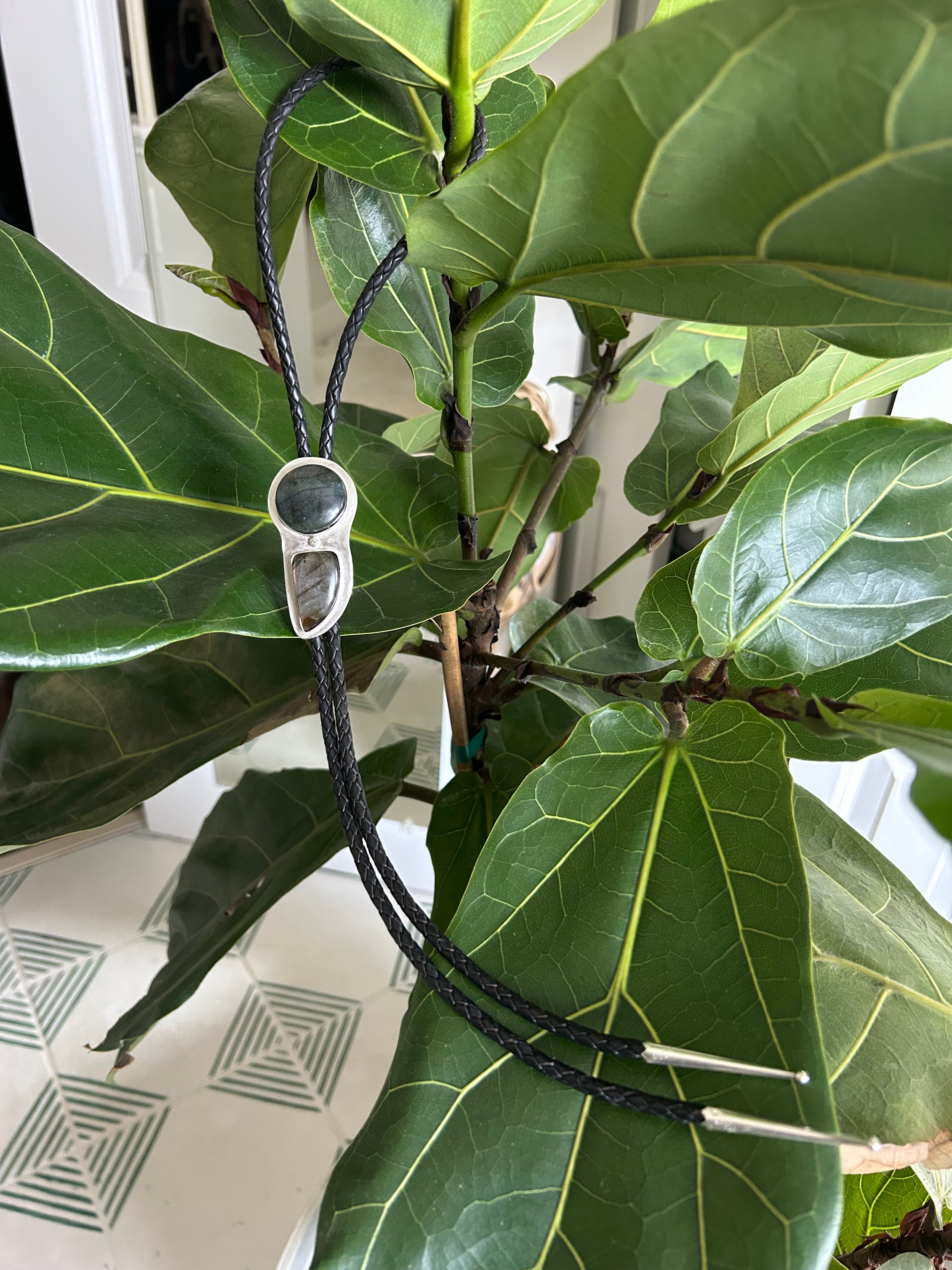 Double Labradorite Bolo