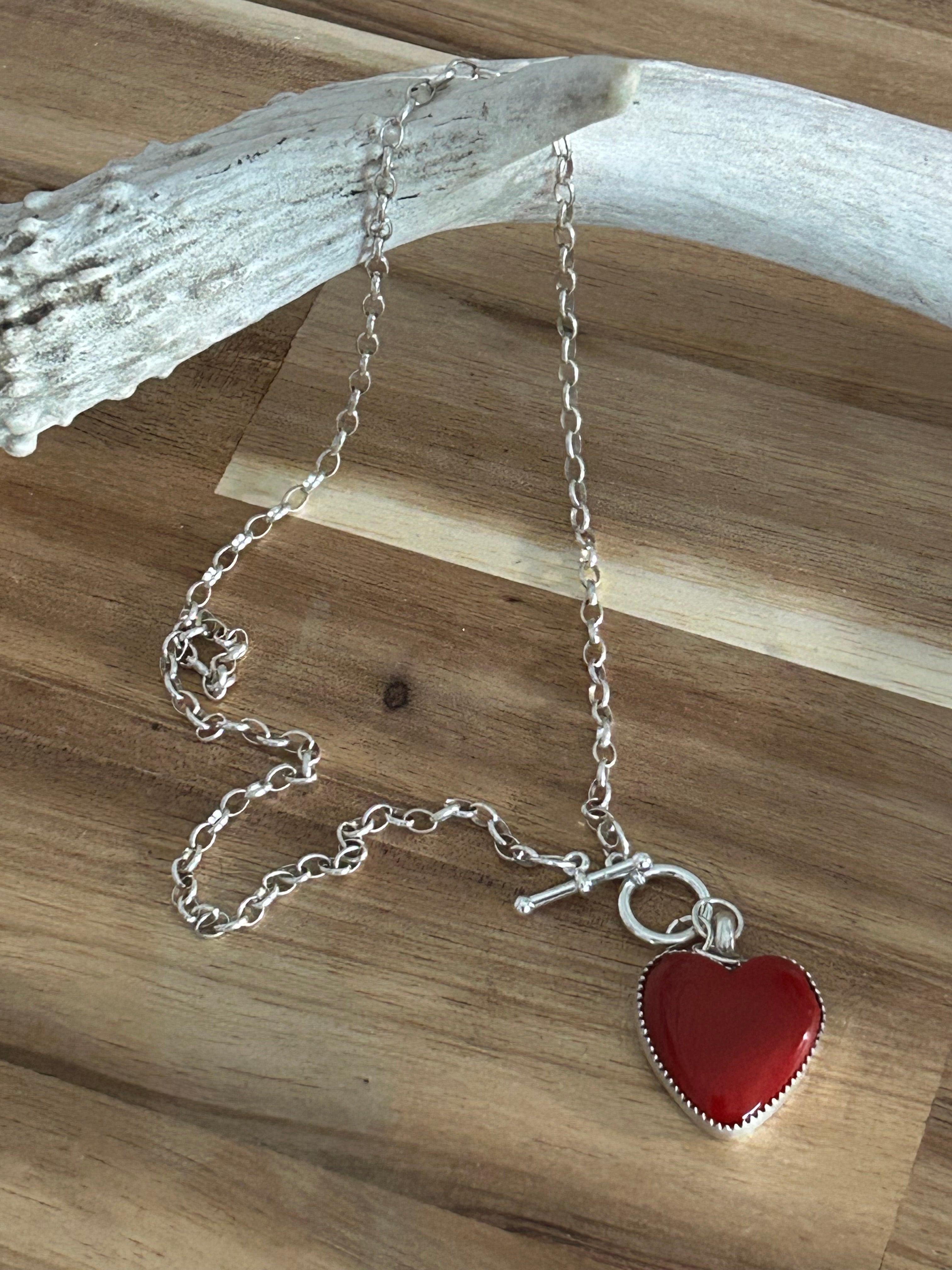 Rosarita Heart Pendant Necklace