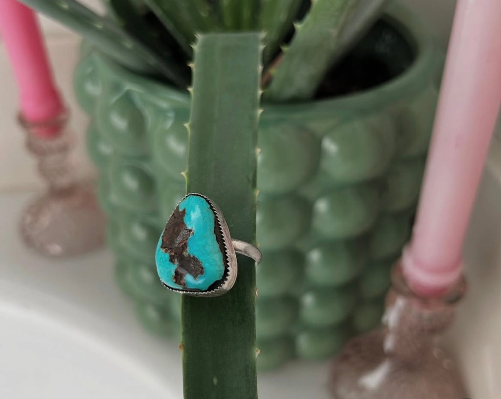 Rough Turquoise Ring