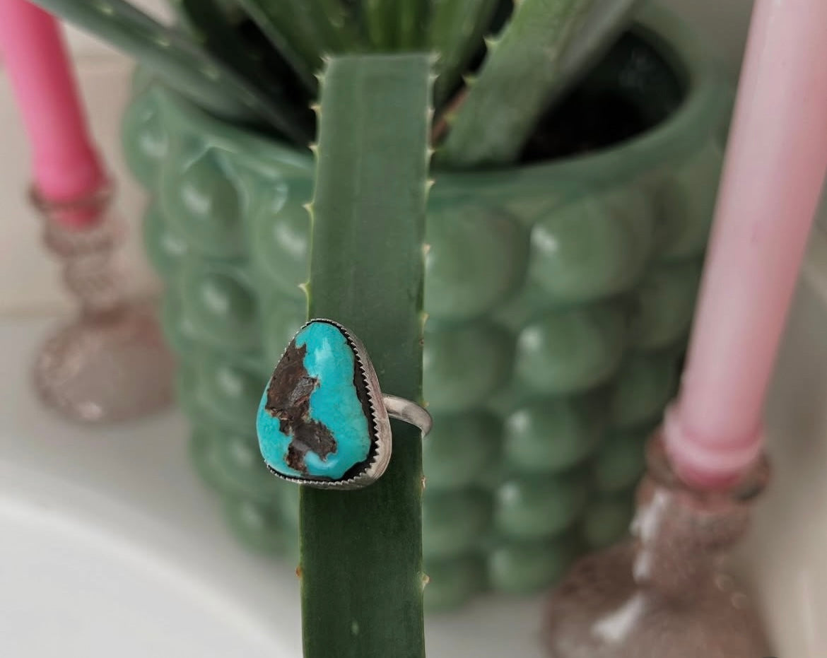 Rough Turquoise Ring