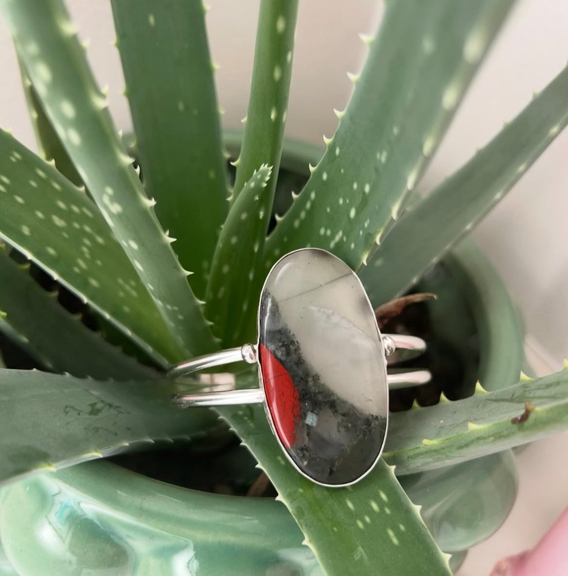 Bloodstone Cuff