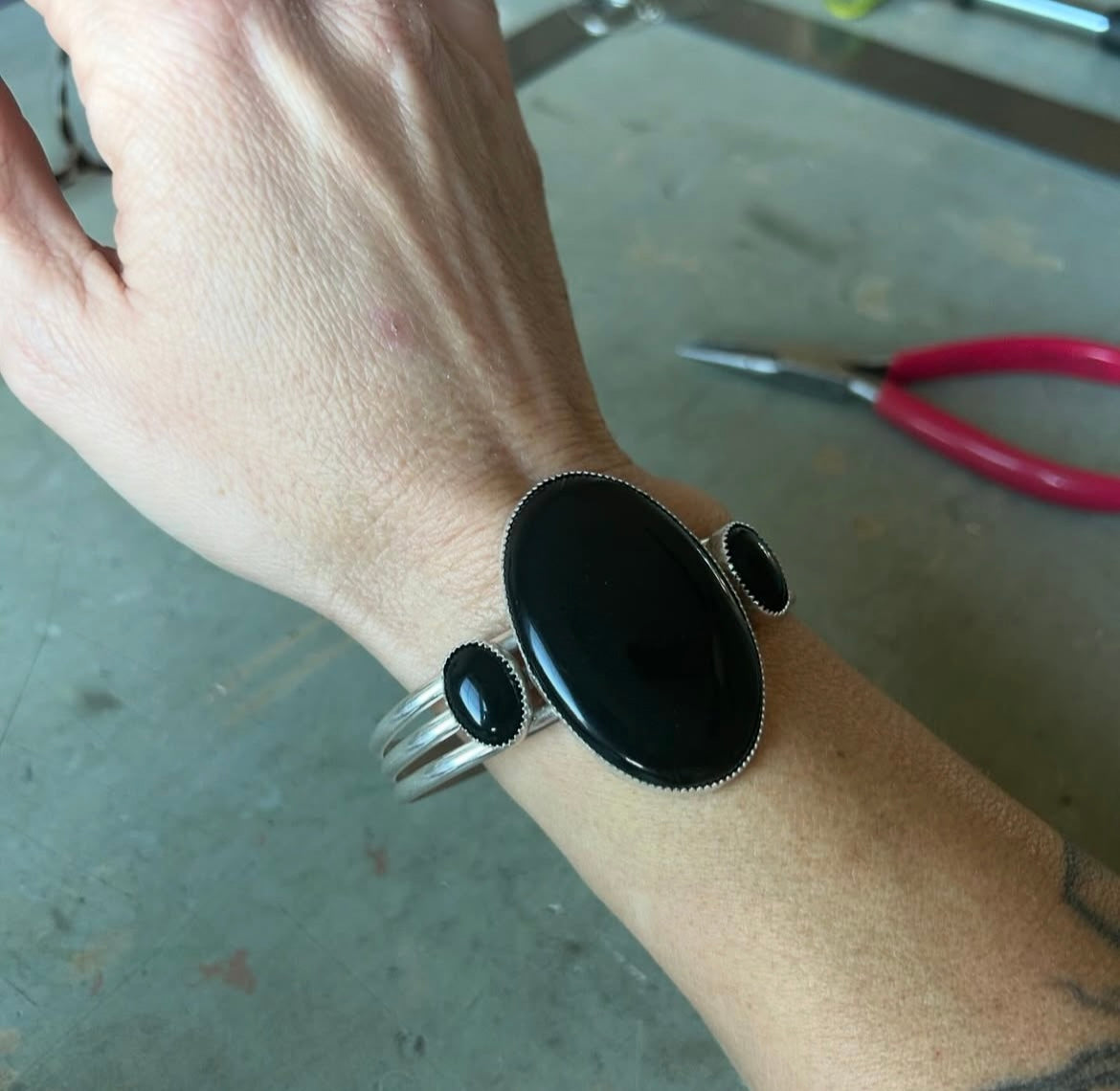 Black Onyx Cuff