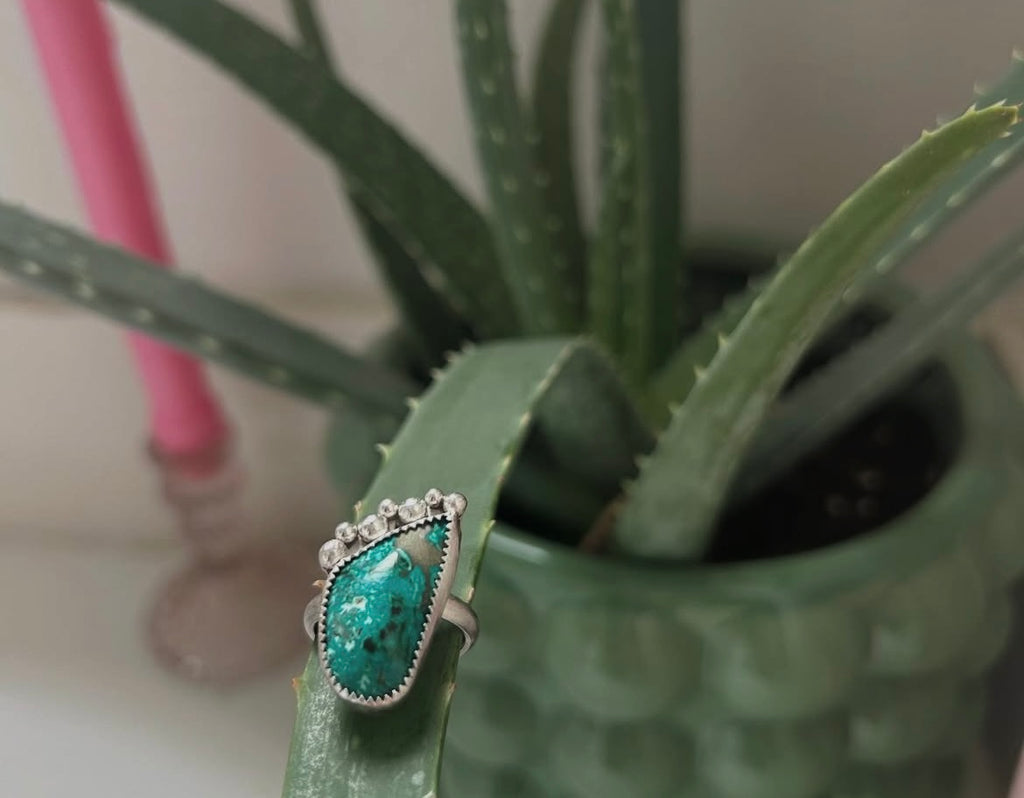 Turquoise Barefoot Ring
