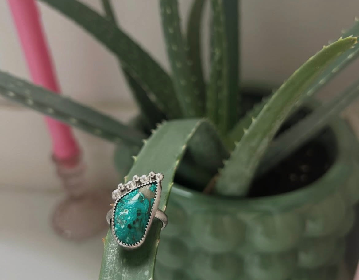 Turquoise Barefoot Ring