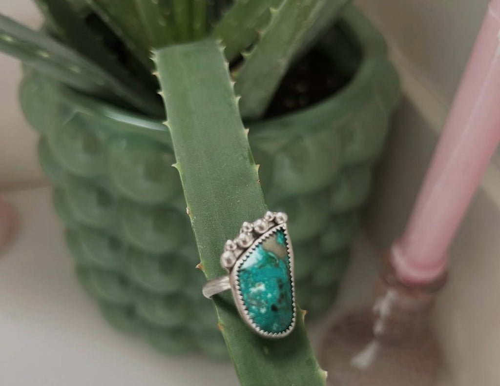 Turquoise Barefoot Ring