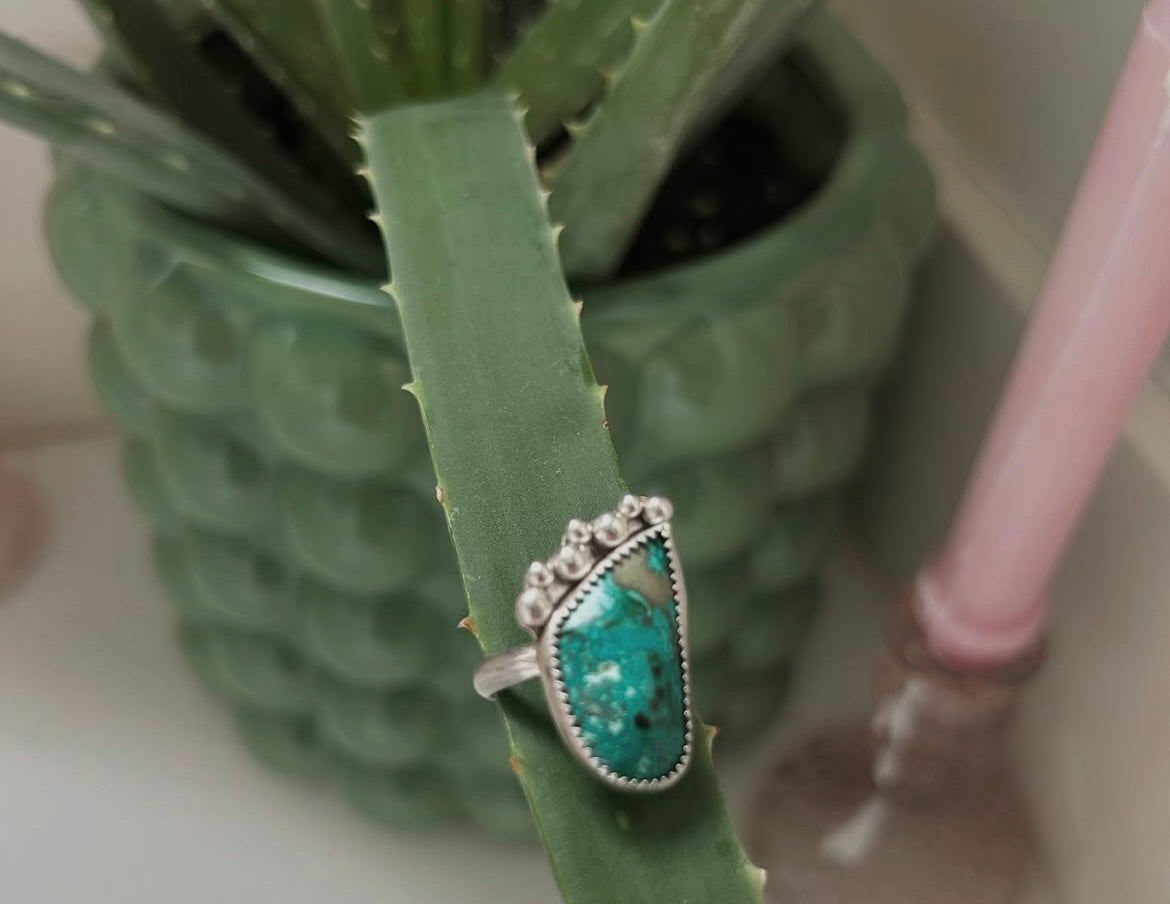Turquoise Barefoot Ring