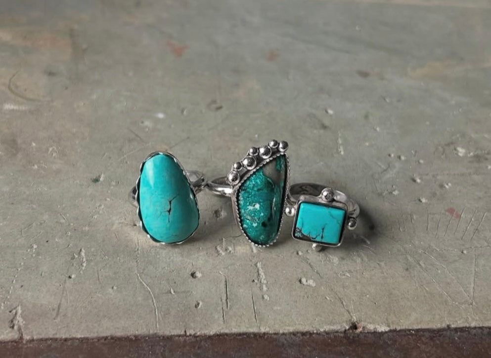 Turquoise Barefoot Ring