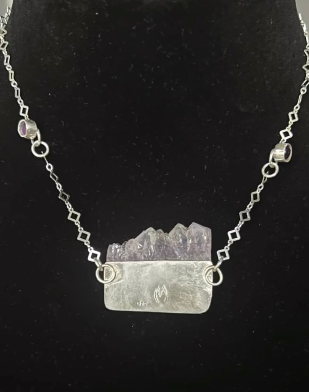 Amethyst Crystal Necklace