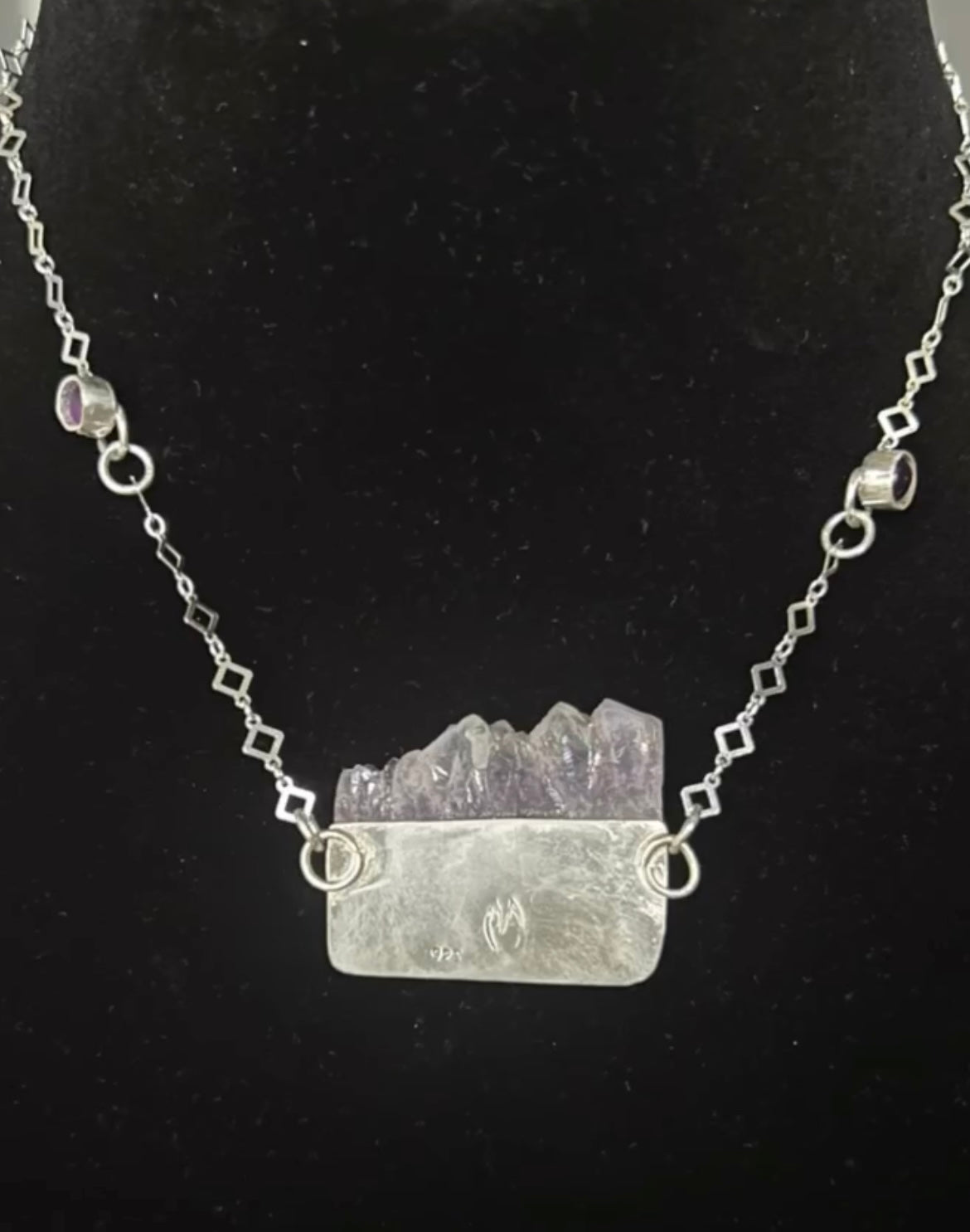 Amethyst Crystal Necklace