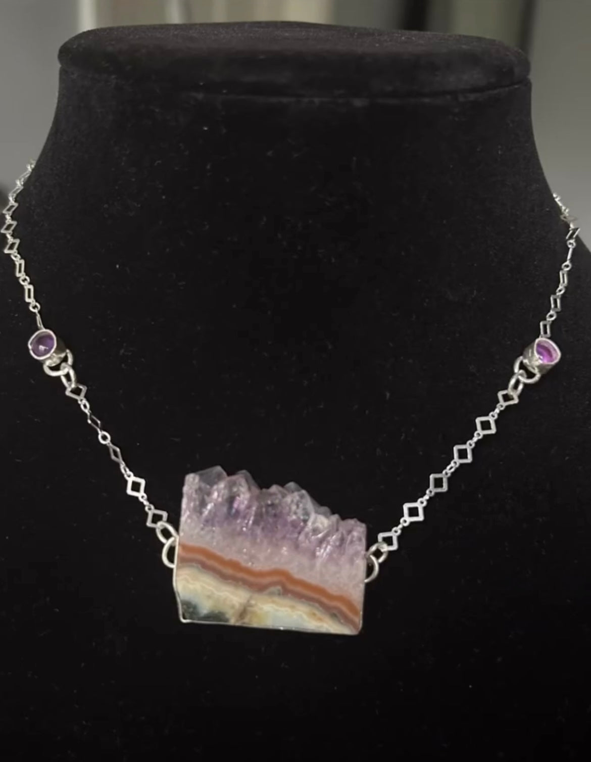 Amethyst Crystal Necklace