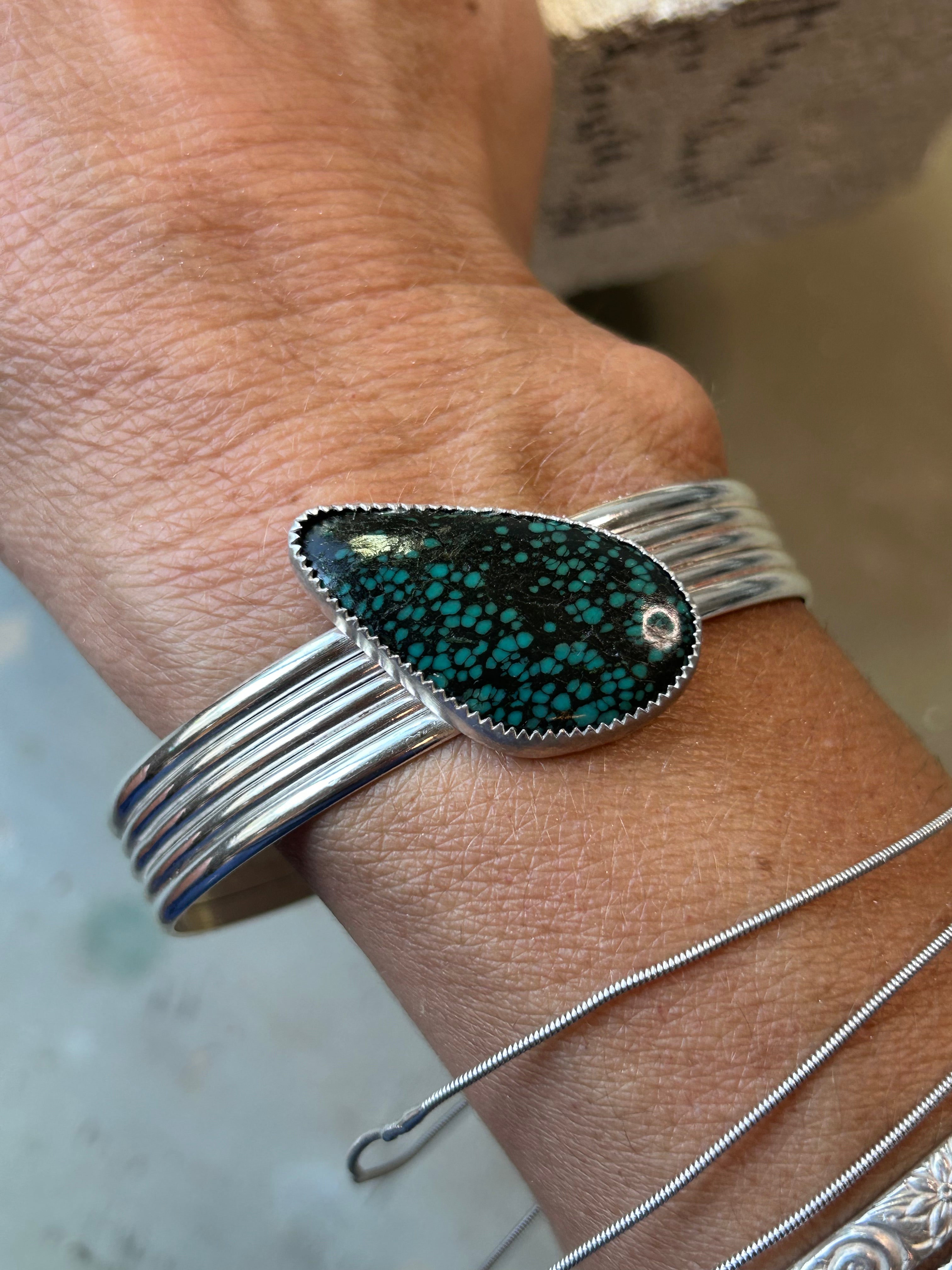 Turquoise 5 Band Cuff